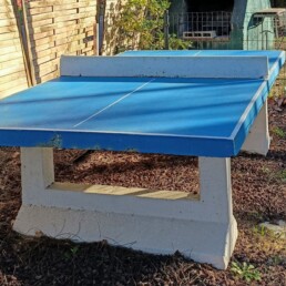 Table de ping pong au camping Cap Sud dans les Pyrénnées-Orientales